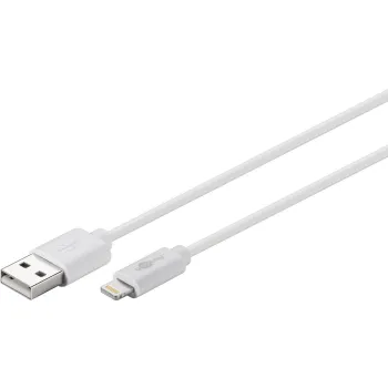Kabel Jack 3.5mm - Apple Lightning 8-pin Goobay 1m