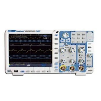 Oscyloskop cyfrowy 2-kan AiO 100MHz PeakTech 1360