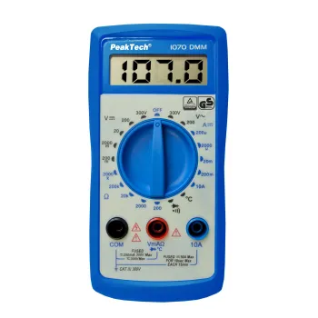 Multimetr cyfrowy 10A AC DC PeakTech 1070
