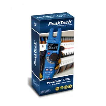 Miernik Cęgowy RMS Hold 1000V 200A PeakTech 1700