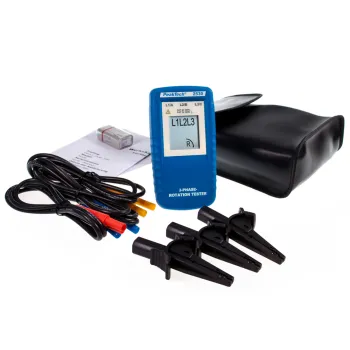 Trójfazowy wskaźnik kierunku obrotu Peaktech 2530