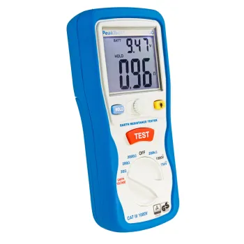 Cyfrowy Tester uziemienia i oporu PeakTech 2700