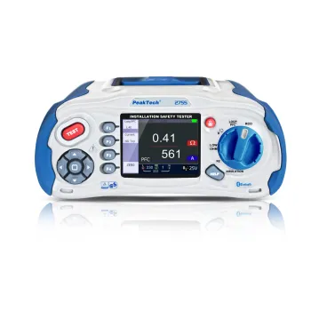 Tester bezpieczeństwa instalacji BT PeakTech 2755