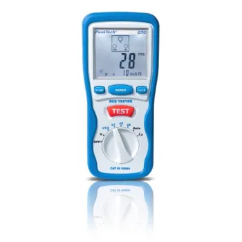 Tester bezpieczników prądowych RCD PeakTech 2710