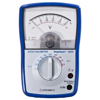 Multimetr analogowy 500V AC DC PeakTech 3202