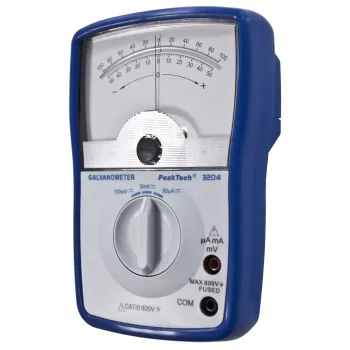 Multimetr Galwanometr100mV 5mA AC DC PeakTech 3204
