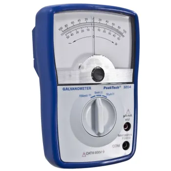 Multimetr Galwanometr100mV 5mA AC DC PeakTech 3204