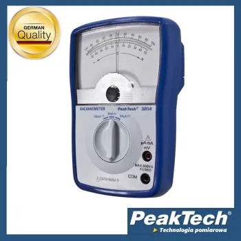 Multimetr Galwanometr100mV 5mA AC DC PeakTech 3204