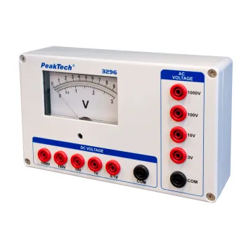 Woltomierz analogowy 1000V AC DC PeakTech 3296