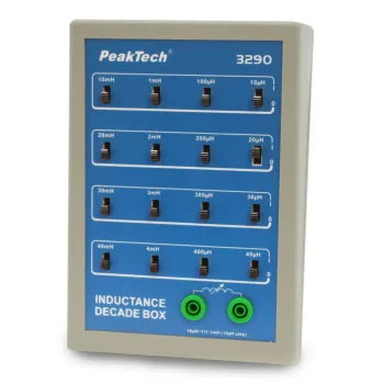 Dekada indukc. z przeł. przesuwnymi PeakTech 3290