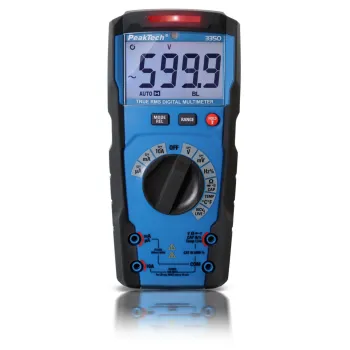 Multimetr cyfrowy 10A 600V dioda PeakTech 3350