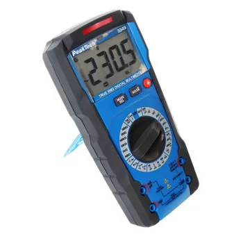 Multimetr cyfrowy 10A 600V dioda PeakTech 3349