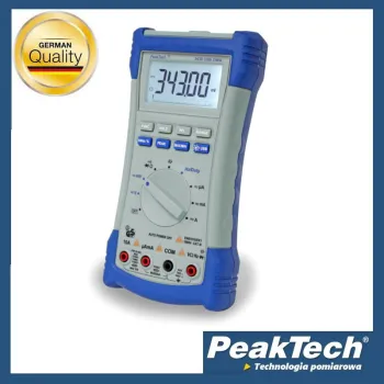 Multimetr cyfrowy z bargrafem i USB PeakTech 3430