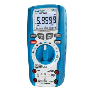Multimetr cyfrowy BT LCD TruRMS IP67 PeakTech 3442