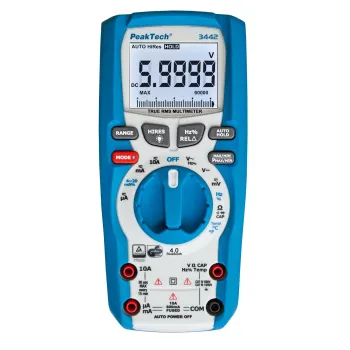Multimetr cyfrowy BT LCD TruRMS IP67 PeakTech 3442