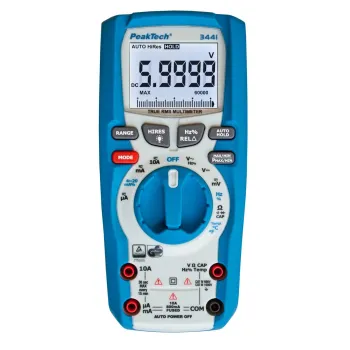 Multimetr cyfrowy LCD i TrueRMS IP67 PeakTech 3441