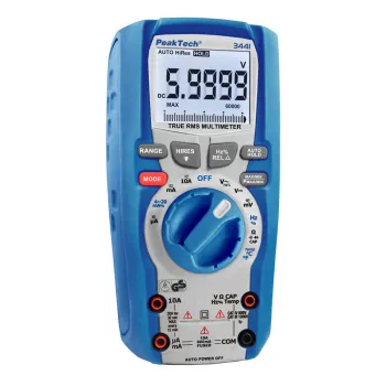 Multimetr cyfrowy LCD i TrueRMS IP67 PeakTech 3441