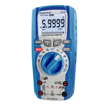 Multimetr cyfrowy LCD i TrueRMS IP67 PeakTech 3441