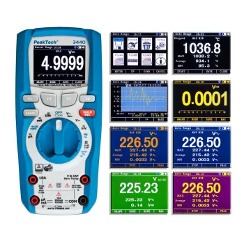 Multimetr Graficzny Z Kolorowym LCD PeakTech 3440