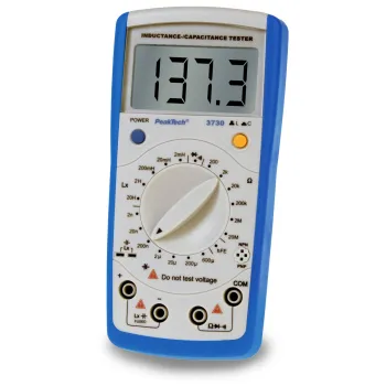 Tester indukcyjności i rezystancji PeakTech 3730