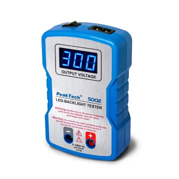 Tester LED i podświetlenia 0 do 300V PeakTech 5002