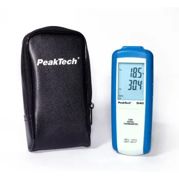 Cyfrowy Miernik Temperatury 2-kanały PeakTech 5140