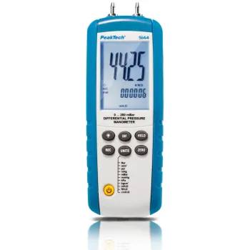 Miernik Różnic Ciśnień Anemometr PeakTech 5144