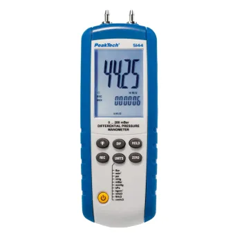 Miernik Różnic Ciśnień Anemometr PeakTech 5144