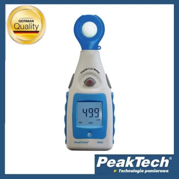 Cyfrowy Miernik Światła Luksomierz PeakTech 5165