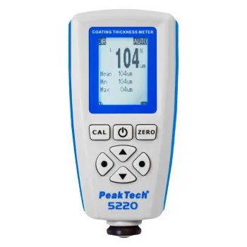 Miernik grubości powłok lakieru farb PeakTech 5220