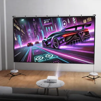 Przenośny ekran projekcyjny 100'' 4K Spacetronik
