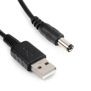 Kabel adapter zasilania z USB na DC 2.5/5.5 100cm