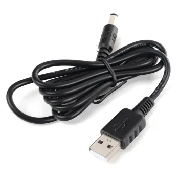 Kabel adapter zasilania z USB na DC 2.5/5.5 100cm