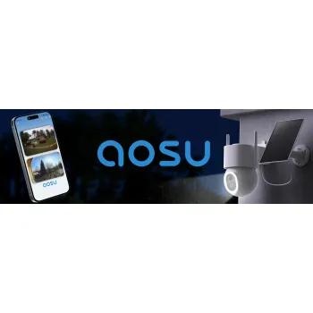 Kamera zewnętrzna solarna Aosu SL-C9S