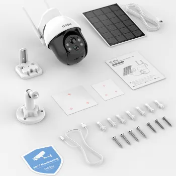 Kamera zewnętrzna solarna Aosu SL-C9E