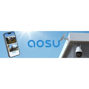 Kamera zewnętrzna solarna Aosu SL-C9E