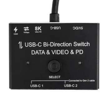 Sumator lub rozgałęźnik USB-C 2x1 1x2 SPC-BID01