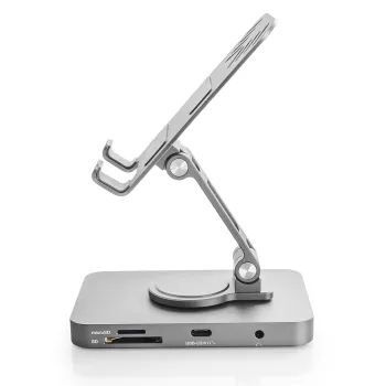 Podstawka na telefon Multiport USB-C 10w1 SPE-PB03