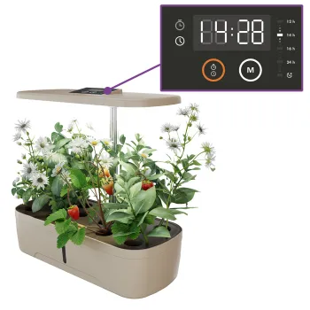 Doniczka do roślin z wyświetlaczem LCD SPGC10S
