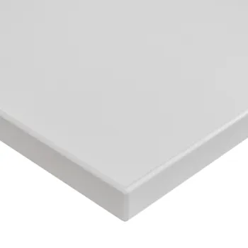 Blat biurka uniwersalny 138x68x1.8 cm Biały