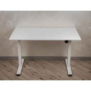 Blat biurka uniwersalny 138x68x1.8 cm Biały