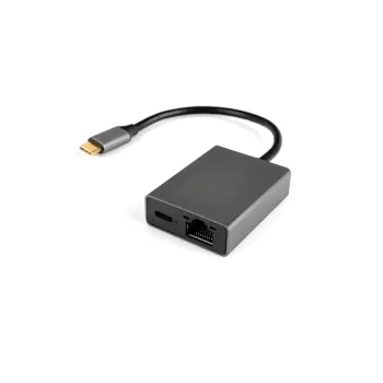 Multiport USB-C na USB-C + RJ45 SPU-M08 gigabit