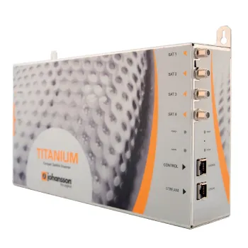 Stacja Titanium 8713 8x TUNERS SAT / 64 SPTS 4x CI