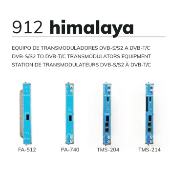 Transmodulator ALCAD TMS-204 4xDVB-S/S2/S2X FTA