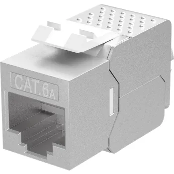 Złącze Keystone RJ45 CAT 6A STP 500MHz Slim-Line