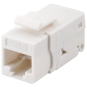 Złącze Keystone RJ45 CAT 6 UTP 250MHz Snap-In