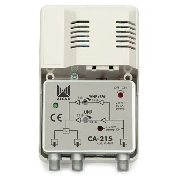 Wzmacniacz wielozakresowy TV ALCAD CA-215 12V