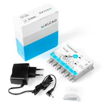 Wzmacniacz wielozakresowy TV ALCAD CA-320 24V 40dB