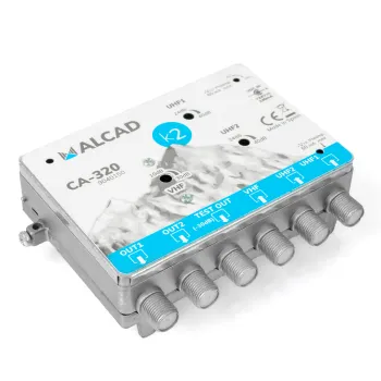 Wzmacniacz wielozakresowy TV ALCAD CA-320 24V 40dB