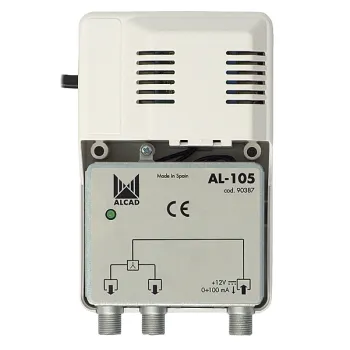 Zasilacz ALCAD AL-105 12V 100mA do wzmacniaczy 12V